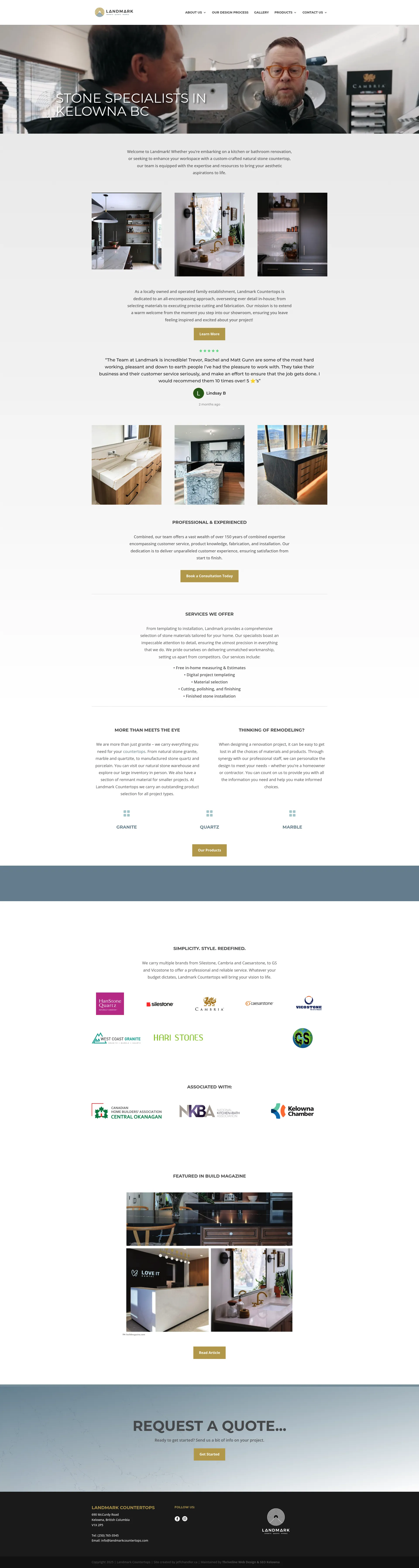 Landmark Countertops - Screenshot