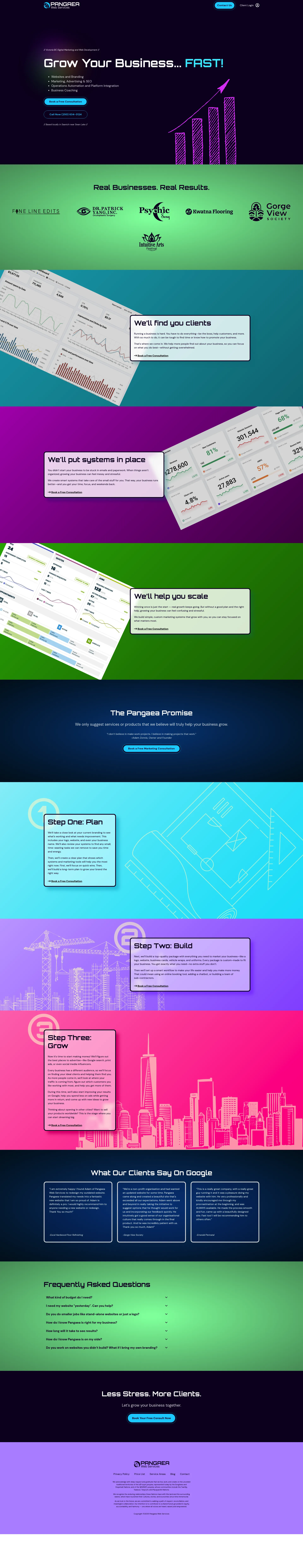 Pangaea Web Services - Screenshot